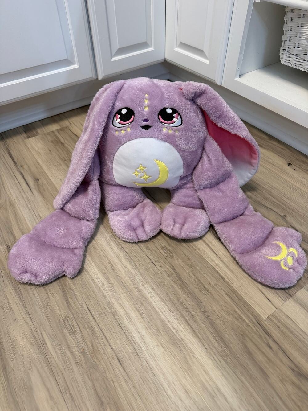 Moon Pals Weighted Plush Opal Bunny Rabbit Lavender Purple Moon Large 20 Inch